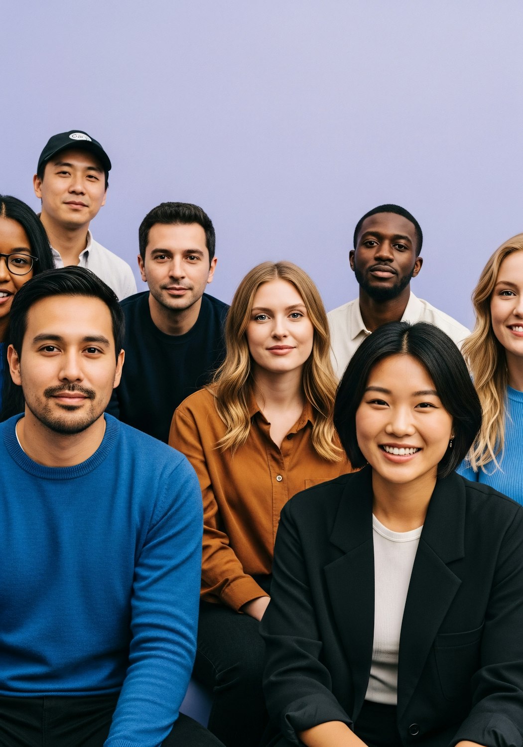 A diverse team of security professionals standing together, representing the wide range of roles and career growth opportunities within Allied Universal.