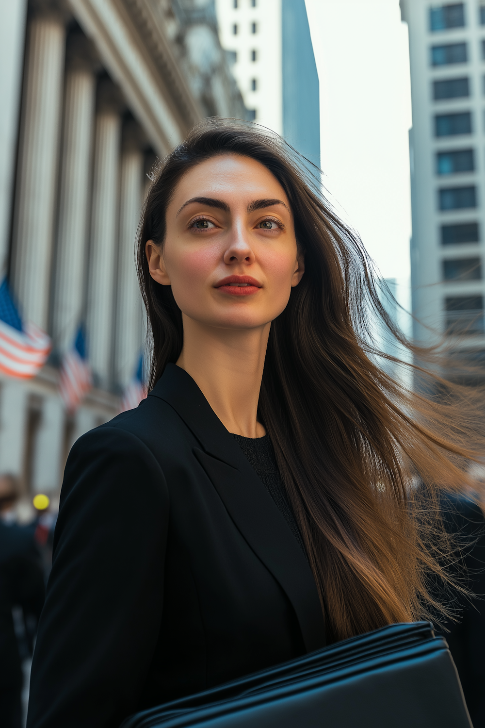 An ambitious sales professional envisioning a career path with unique opportunities and stability.