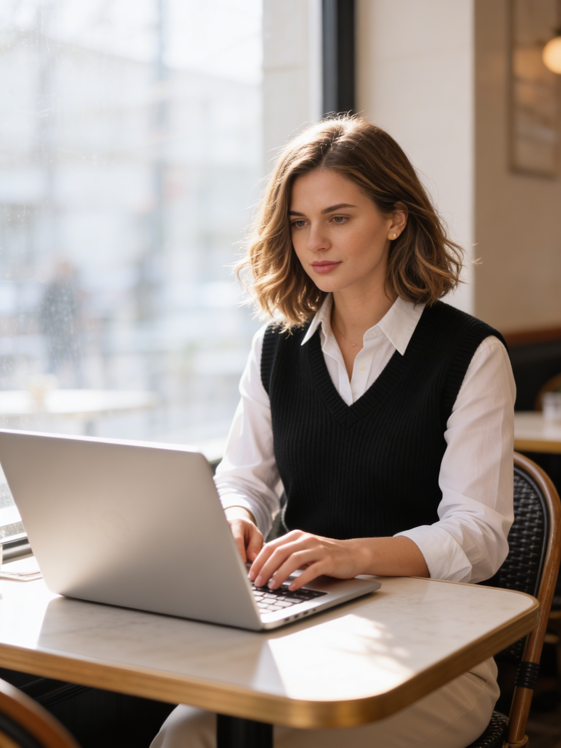 A sales professional effectively managing calls and deals from a comfortable home office, embodying the remote-friendly nature of tradeline sales.