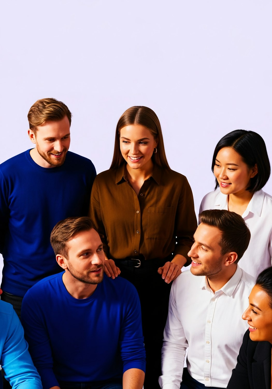 Professionals engaging in virtual networking, illustrating the power of online communities and direct outreach to uncover exclusive high-ticket sales roles.