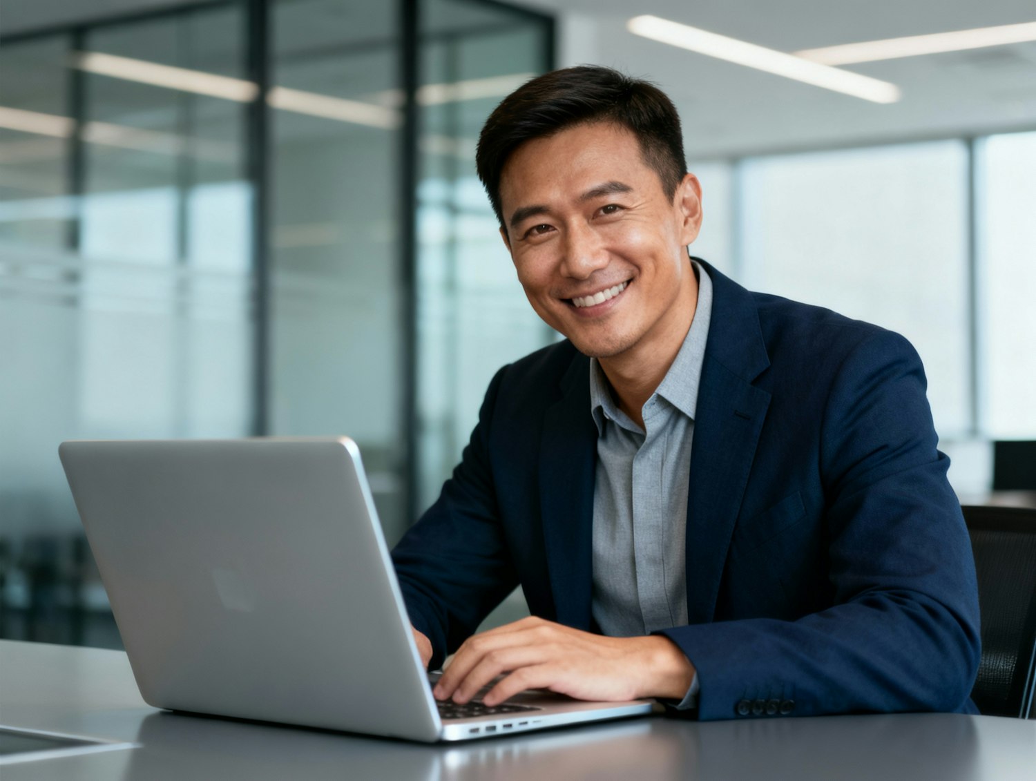 A remote professional, focused and engaged, embodies the growing opportunities in high-ticket sales from home.